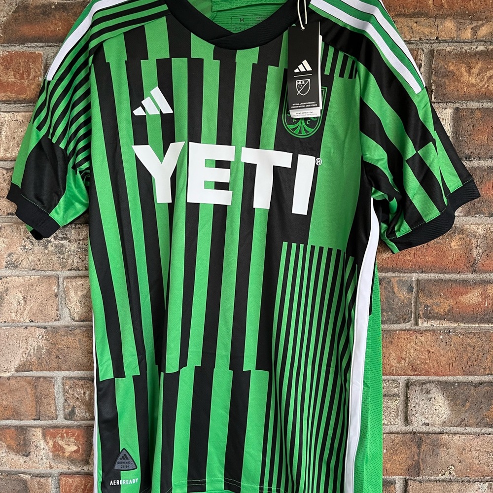 Brand New adidas Austin FC 2023 Authentic Home Jersey AI1836 Men’s Size M / XS